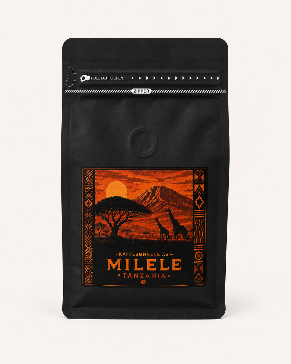 Milele 250g  - Hele kaffebønner